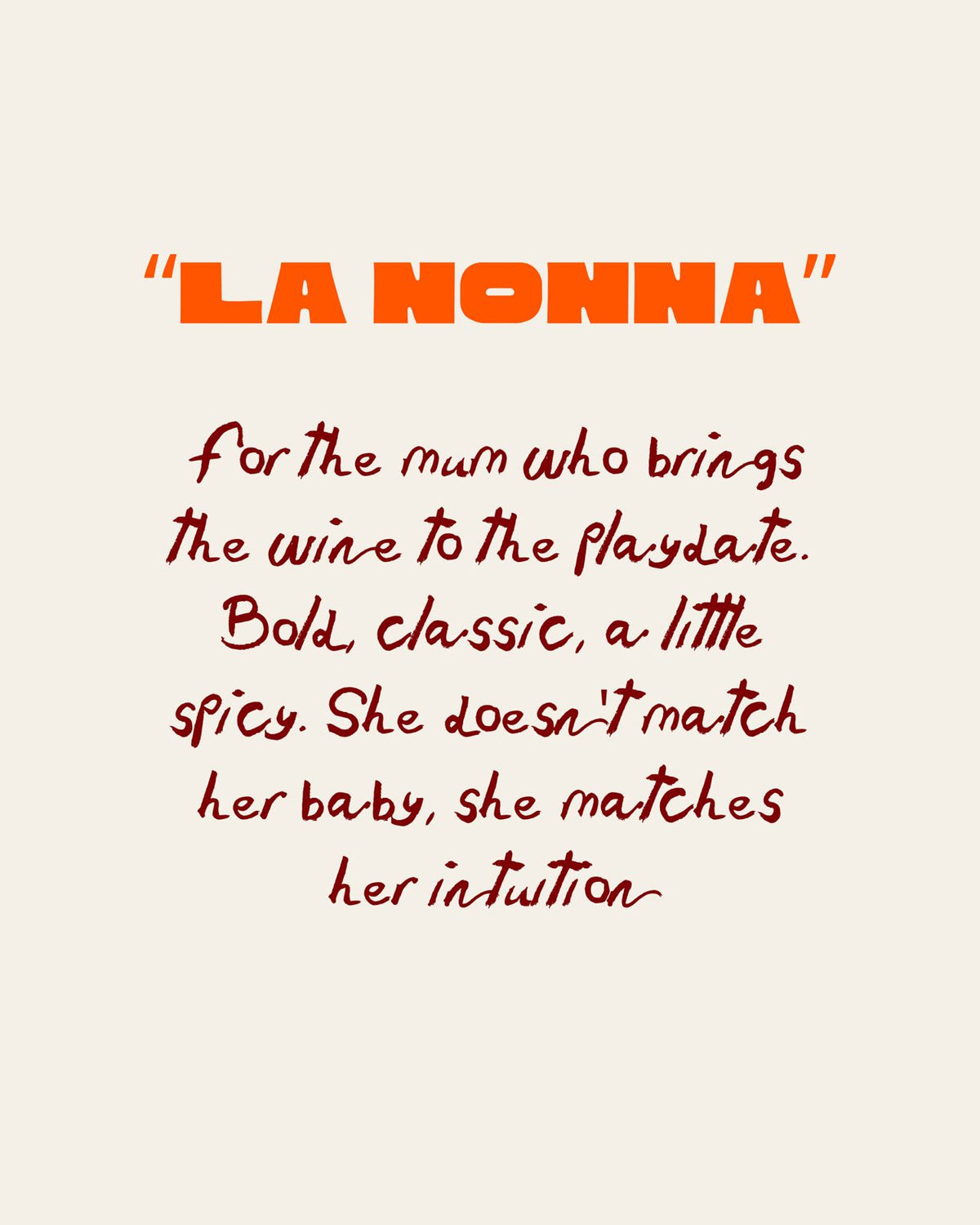 LA NONNA