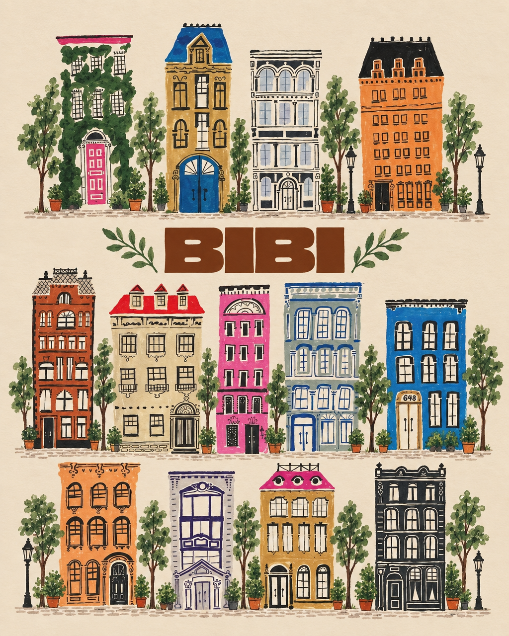 Nursery Prints - Bold City